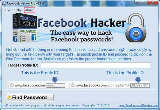 facebook hacking software free download torrent file